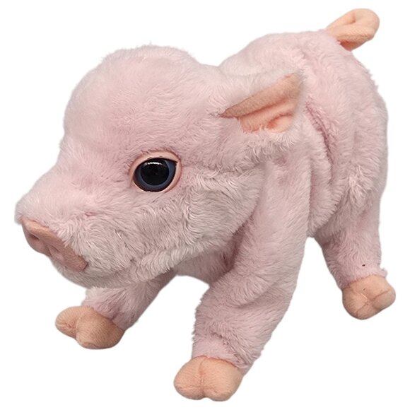 Vtg Hasbro Furreal Friends Plush Animals Set Of 4 Pig Monkey Penguin Dog 2006 - Picture 4 of 12